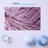 糸のクローズアップフォトカスタム チラシ (シングル)