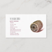 糸のシームレステーラースプール 名刺 (裏面)