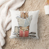 糸のスプールのテーラーマウス クッション (ブランケット)