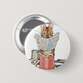 糸のスプールのテーラーマウス 缶バッジ (正面&裏面)