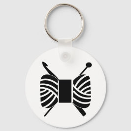 糸のロゴニット編み{Light} キーホルダー