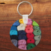 糸の串 キーホルダー (正面)