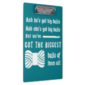 糸の大きな玉・かぎ針工芸品{Dark} クリップボード (右)