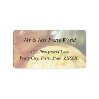 糸の柔らかいボール ラベル