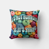 糸の糸もしを入れてない クッション (正面)