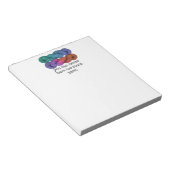 糸の編み物が過ぎることはないおもしろい ノートパッド (アングル)