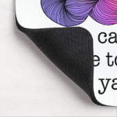 糸の編み物が過ぎることはないおもしろい マウスパッド (コーナー)