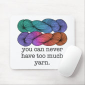 糸の編み物が過ぎることはないおもしろい マウスパッド (マウス)