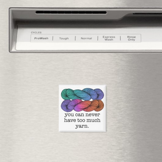 糸の編み物が過ぎることはないおもしろい マグネット (インサイチュ (食洗機))