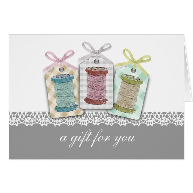 糸の裁縫の裁縫婦のカスタムな色のスプール (正面横)