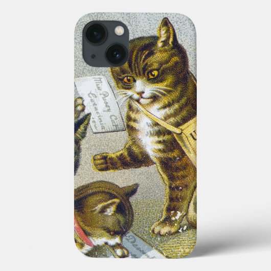 糸の貿易カード1880年 Case-Mate iPhoneケース (裏面)