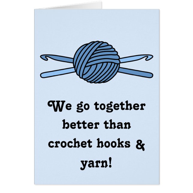 糸の青いボール&かぎ針（青い背中） (正面)