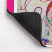 糸の頭部! マウスパッド (コーナー)