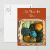 糸はがきバスケット ポストカード (正面/裏面)