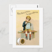 糸をコート ポストカード (正面/裏面)