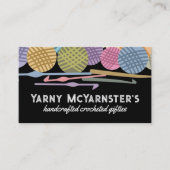 糸カスタム切り針ビズカードのカラーボール 名刺 (正面)