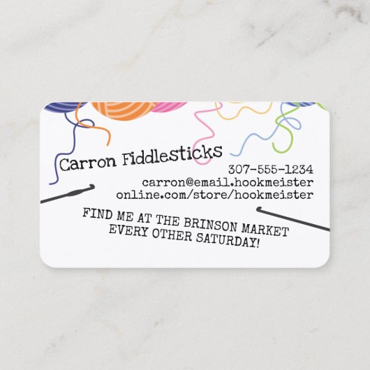 糸カラフル玉かぎ針 名刺 (裏面)