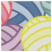 糸カラフル玉 ファブリック (クローズアップ)