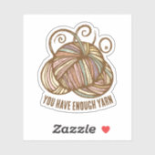 糸シール「糸が十分ある」 シール (シート)