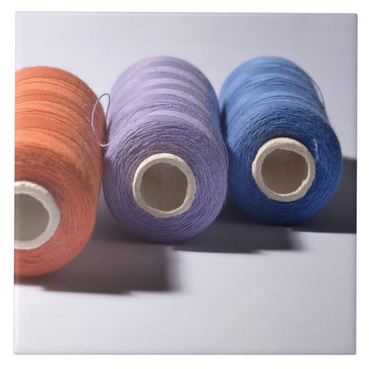 糸セラミックタイルの3スプール タイル (正面)