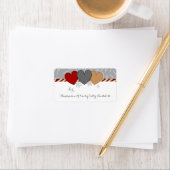 糸セーターハート編み物クロチェットクリスマス ラベル (インサイチュ)