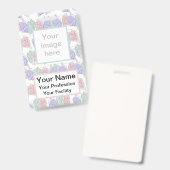 糸バッジの綿バッグ バッジ (正面＆裏面)