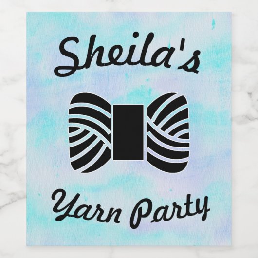 糸パーティー工芸品集 ワインラベル (シングルラベル)