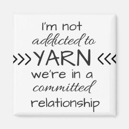 糸マグネット中毒 マグネット (正面)