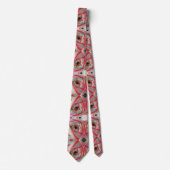 糸万華鏡のように千変万化するパターン ネクタイ (正面)