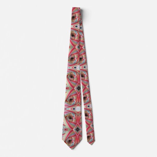 糸万華鏡のように千変万化するパターン ネクタイ (正面)