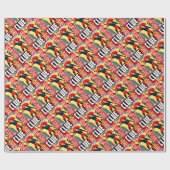 糸口の男の子 ラッピングペーパー (フラット)