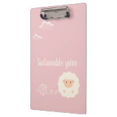 糸地球に優し付きおもしろい羊 クリップボード (左)