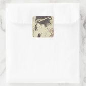 糸屋のヒロイン喜音のバストポートレート スクエアシール (バッグ)