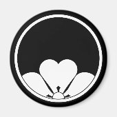 糸状のリングを持つピーフォレビューの木のソレル マグネット (正面)