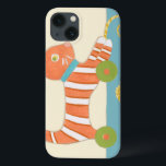 糸玉ストライプの付き玩具猫 iPhone 13ケース<br><div class="desc">誰がチャリ遊アザリスのストライプのおもちゃ猫と一緒に行きたい？ただもしおもちゃ実在で、プリントではなく糸を付けたボールでドラッグしたり下の車輪で押したりすることのまわりにが出来た。子供素晴らしの子供部屋のギフト今日コピーを注文！</div>