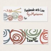 糸玉編み物編み針クラフトショー (正面&裏面)