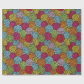 糸玉 ラッピングペーパー (フラット)