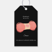 糸編み物クロシェ手作りウールを作る ギフトタグ (正面)