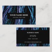 糸編み物手紡織写真 名刺 (正面/裏面)