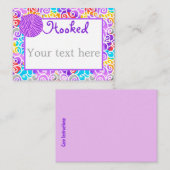 糸芸術的 名刺 (正面/裏面)