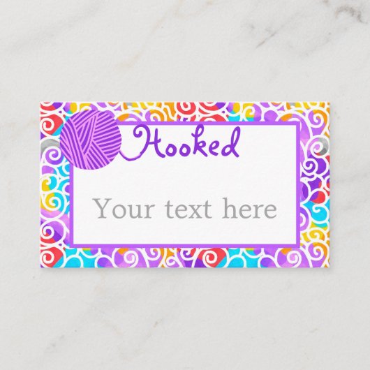 糸芸術的 名刺 (正面)