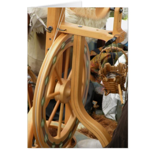 糸車カード (正面)