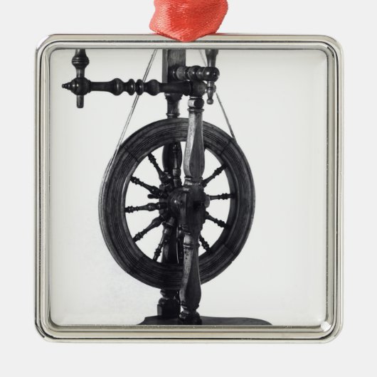 糸車 メタルオーナメント (正面)