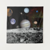 系の惑太陽の星 タペストリー (正面)