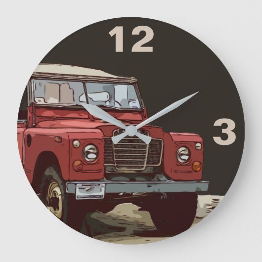 系列 ラージ壁時計 (正面)