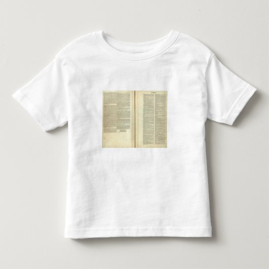 系図を、歴史的、年代完了して下さい トドラーTシャツ (正面)