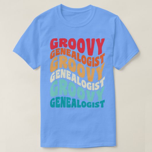 系図主義ヴィンテージレトロ60s 70s 80sビベス tシャツ (デザイン正面)