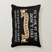 系図学が好もしきじゃなくて良い アクセントクッション (正面(垂直))