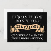 系図学が好もしきじゃなくて良い ポストカード (正面/裏面)