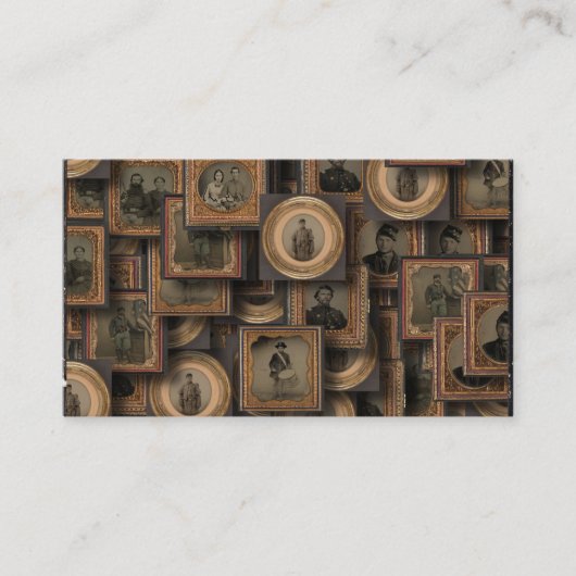 系図学のブロガーカード 名刺 (正面)